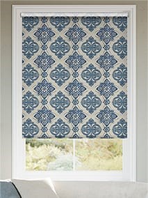 Choices Baroque Cobalt Blue Roller Blind thumbnail image