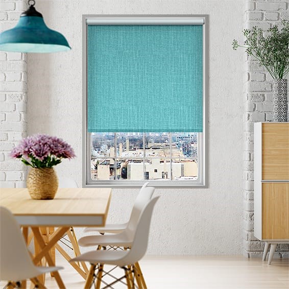 Choices Cavendish Aqua Roller Blind