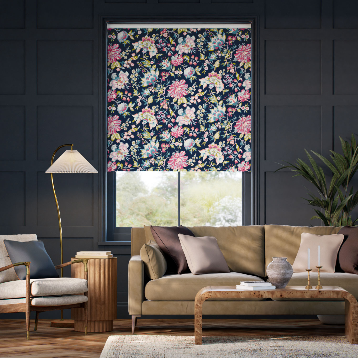 Christelle Cosmos Roller Blind