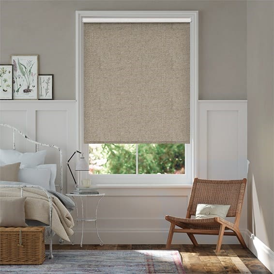 Choices Delphi Chenille Weave Truffle Roller Blind