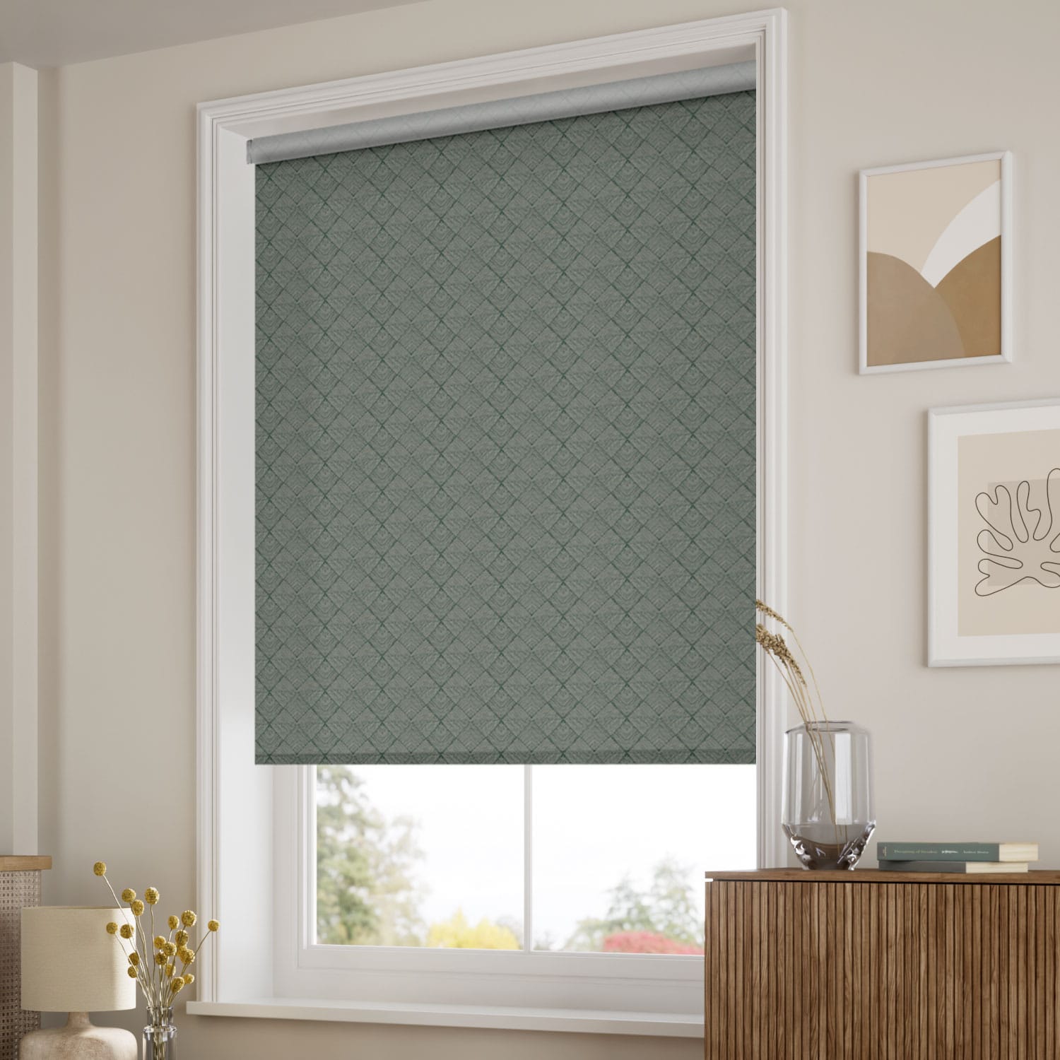 Choices Elysee Kingfisher Roller Blind | Blinds Online™