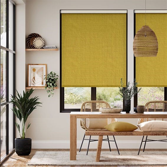 Choices Etta Mustard Roller Blind