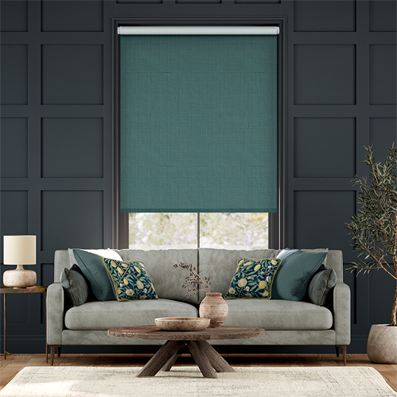 Choices Etta Teal Roller Blind | Blinds Online™