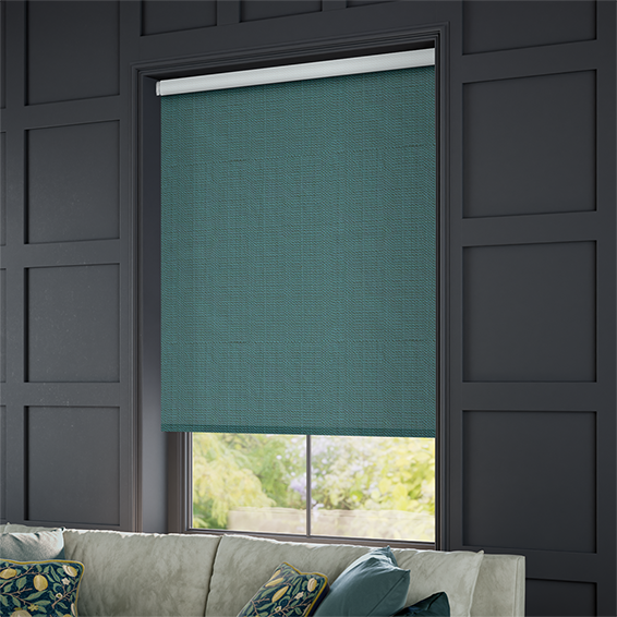 Choices Etta Teal Roller Blind | Blinds Online™