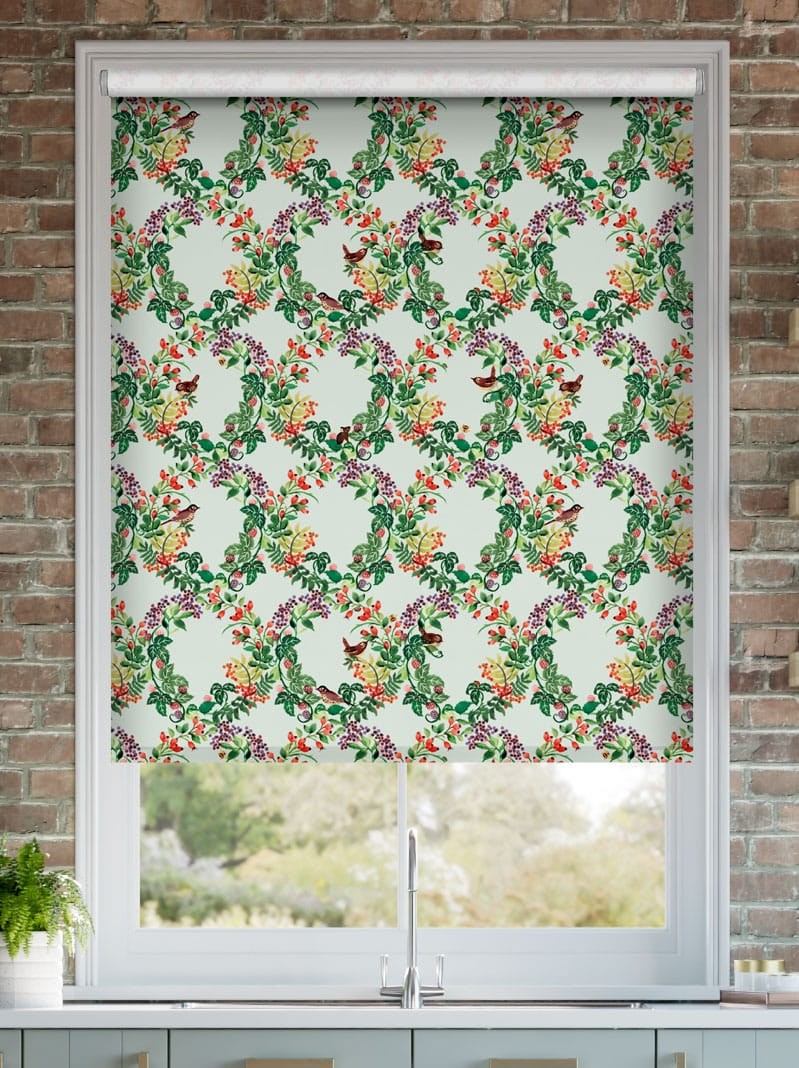 Choices Hedgerows Duck Egg Roller Blind thumbnail image