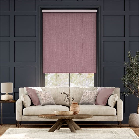 Choices Paleo Linen Damson  Roller Blind