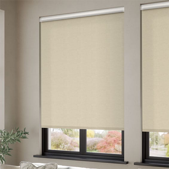 Choices Paleo Linen Sandstone Roller Blind | Blinds Online™