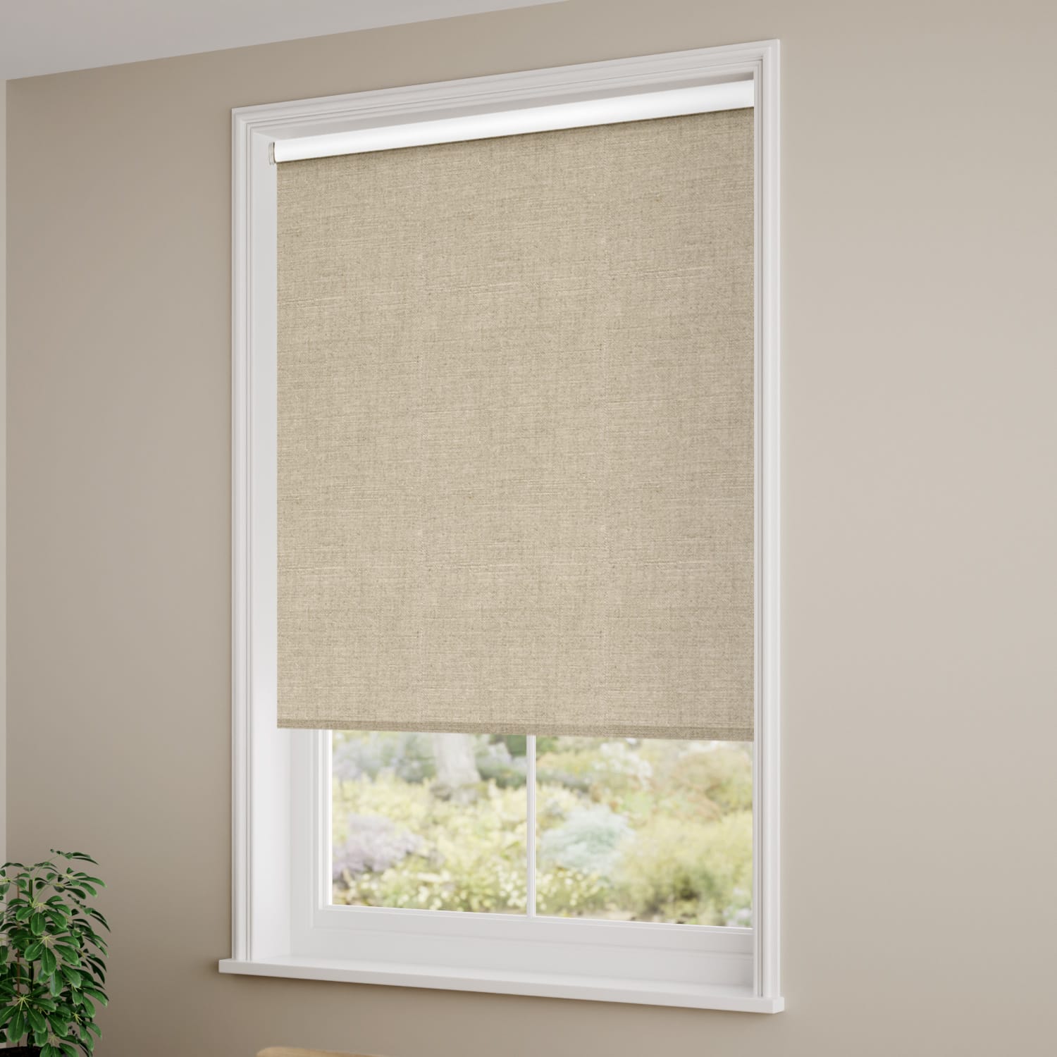 vertical blinds linen