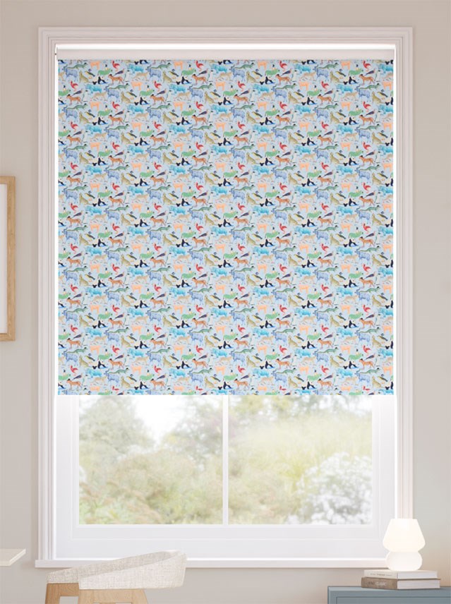 Twist2Fit Quey Two Cornflower Roller Blind thumbnail image