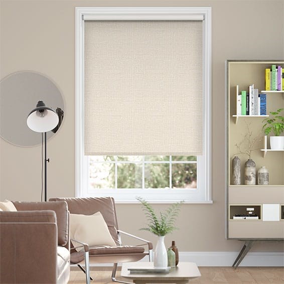 Choices Scintilla Crème Café Roller Blind