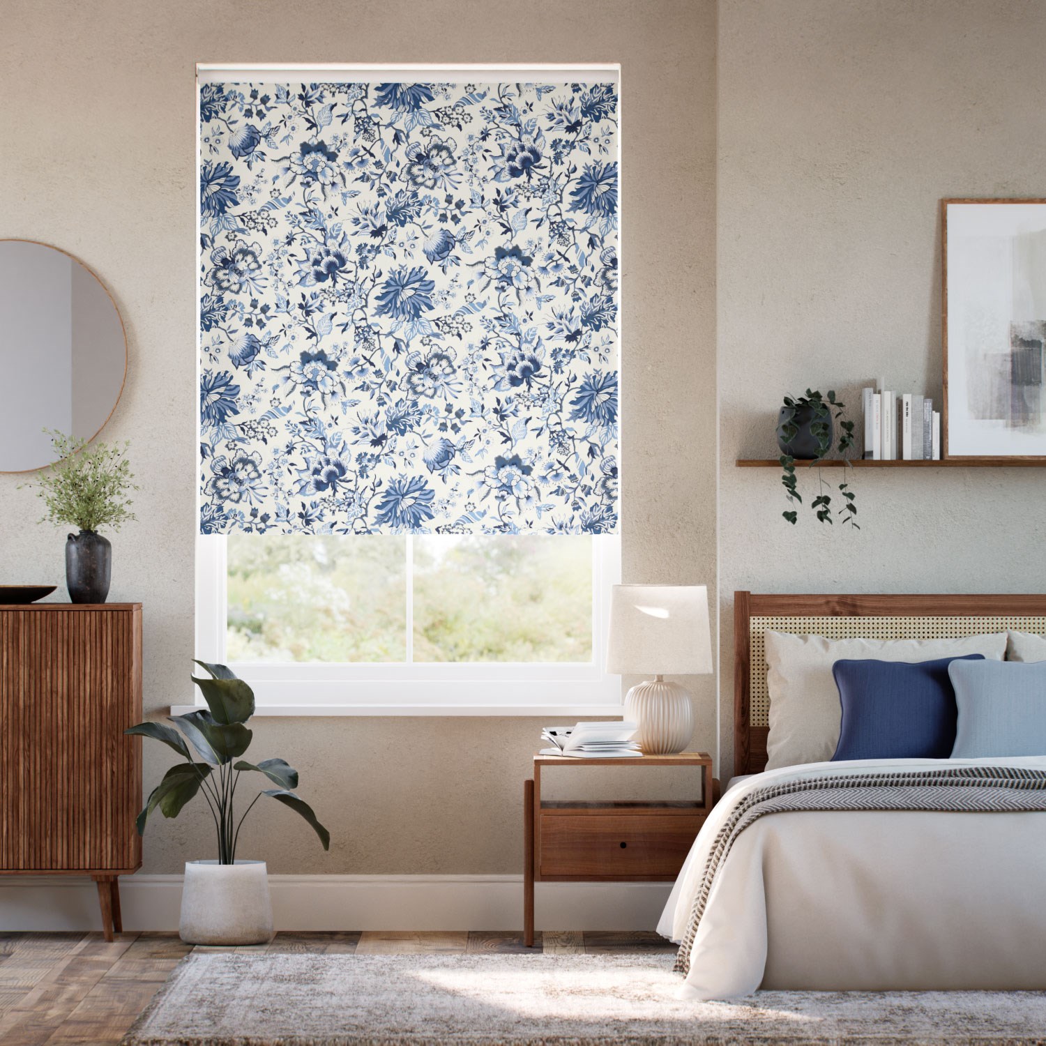 Christelle Yale Blue Roller Blind