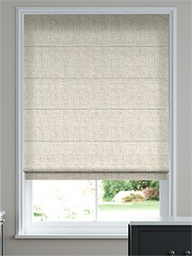 Click2Fit Bijou Linen Oatmeal Roman Blind thumbnail image