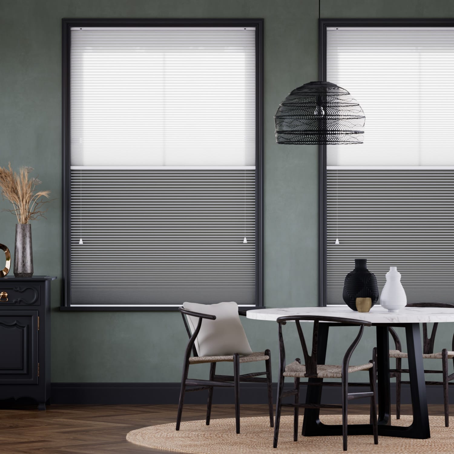 Click2Fit Dusk & Dawn Duo Seal Pleated Blind
