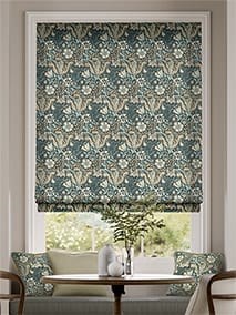 William Morris Compton Midnight Roman Blind thumbnail image