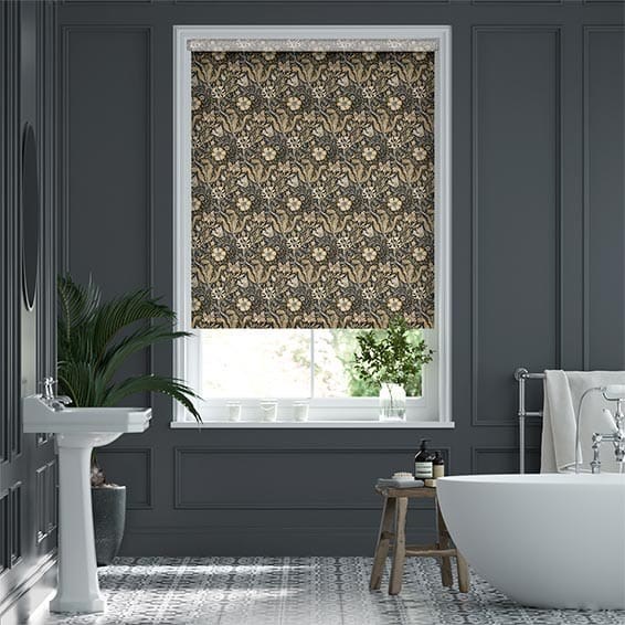 William Morris Compton Noir Roller Blind