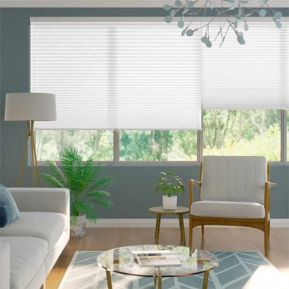 ThermalLight-Max Cordless Cloud White Pleated Blind