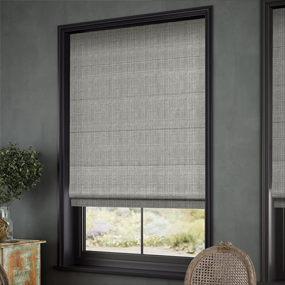 Cotswold Flannel Grey Roman Blind | Blinds Online™