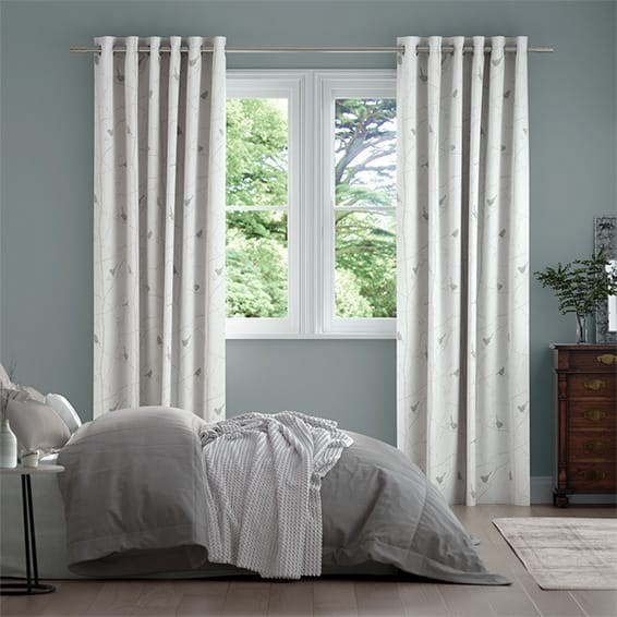 Dawn Chorus Ivory Curtains