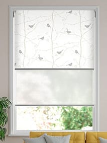 Double Roller Dawn Chorus Ivory Double Roller Blind thumbnail image