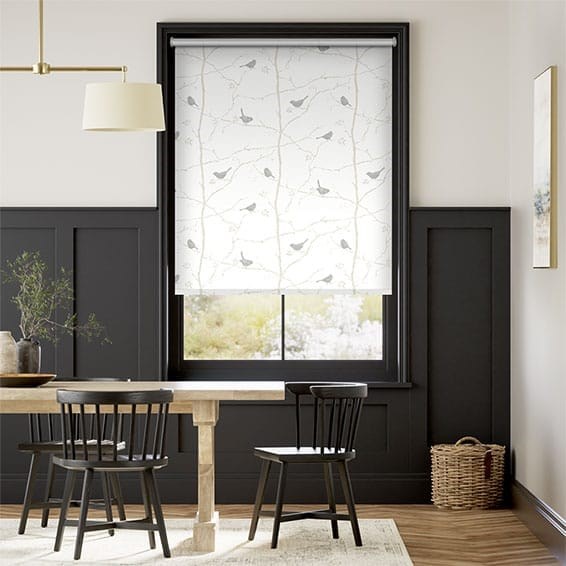 Dawn Chorus Ivory Roller Blind