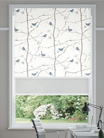 Double Roller Dawn Chorus Mineral Blue Double Roller Blind thumbnail image