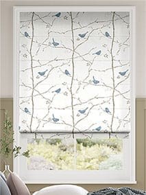 Electric Dawn Chorus Mineral Blue Roman Blind thumbnail image