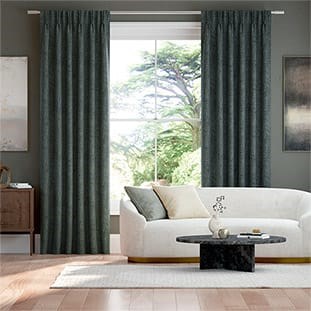 Delphi Chenille Weave Eucalyptus Curtains thumbnail image