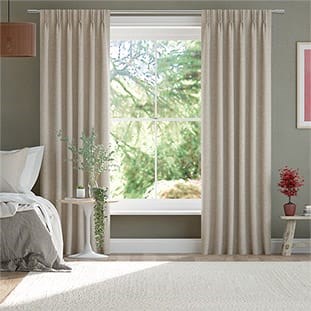 Delphi Chenille Weave Limestone Curtains thumbnail image