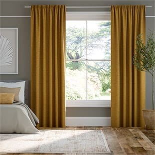 Delphi Chenille Weave Turmeric Curtains thumbnail image