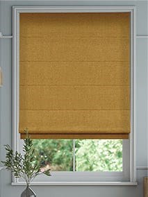 Delphi Chenille Weave Turmeric Roman Blind thumbnail image