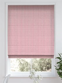 Devon Stripe Red Roman Blind thumbnail image