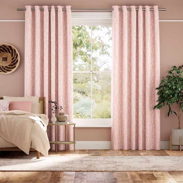 Dockleaf Blush Curtains thumbnail image