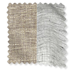 Double S-Fold Gideon Greige & Mist Curtains sample image