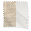Double S-Fold Gideon Khaki & Glacier Curtains sample image