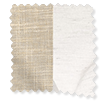 Double S-Fold Gideon Khaki & Pearl Curtains sample image