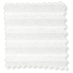 Double ThermalLight Cordless Diamond White Pleated Blind sample image