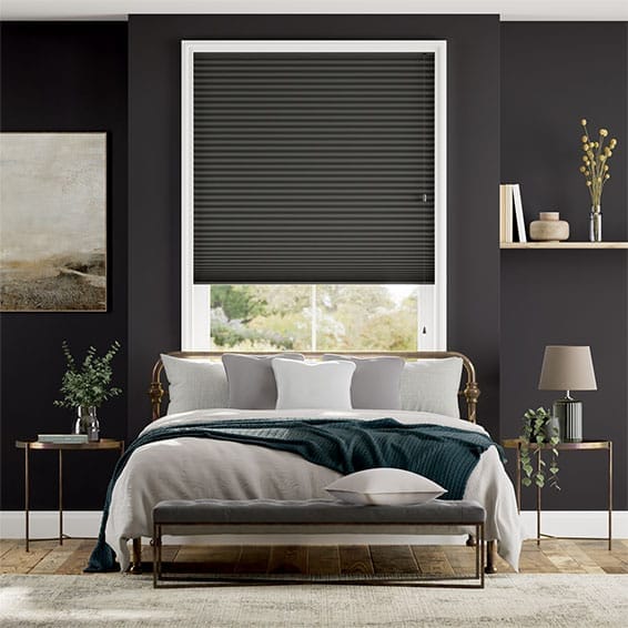 Double ThermalShade Midnight Pleated Blind