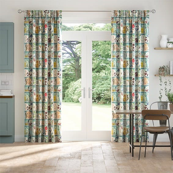 Dresser Duck Egg Curtains