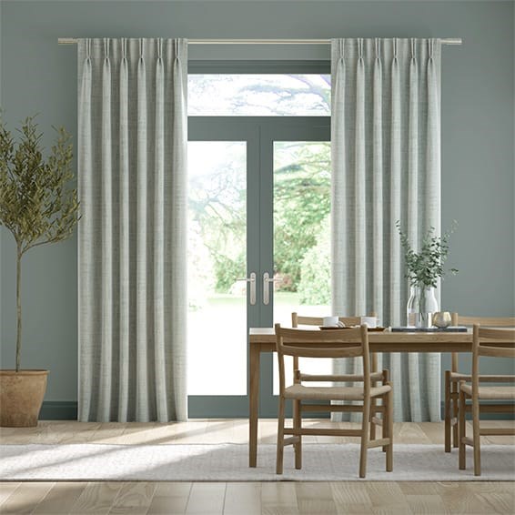 DuJour Velvet Duck Egg Curtains