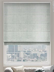 DuJour Velvet Duck Egg Roman Blind thumbnail image