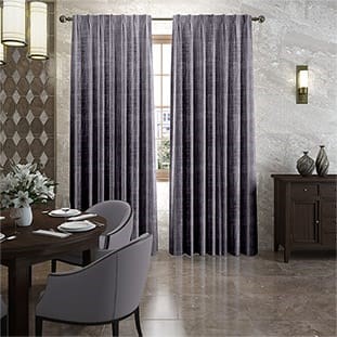 DuJour Velvet Lilac Curtains thumbnail image