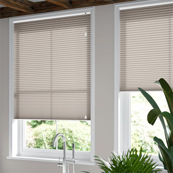 Thermal DuoLight Mushroom Pleated Blind | Blinds Online™