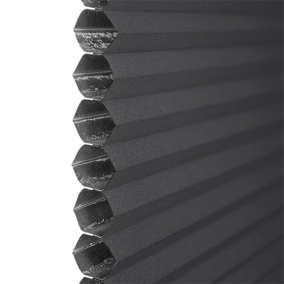 Thermal DuoShade Anthracite Top Down/Bottom Up Pleated Blind