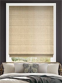 Dupioni Faux Silk Flax Roman Blind thumbnail image