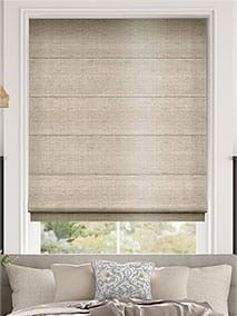 Dupioni Faux Silk Mink Roman Blind thumbnail image