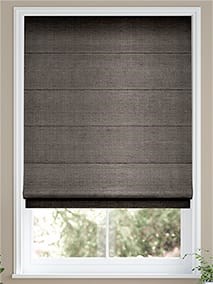 Dupioni Faux Silk Shimmering Grey Roman Blind thumbnail image