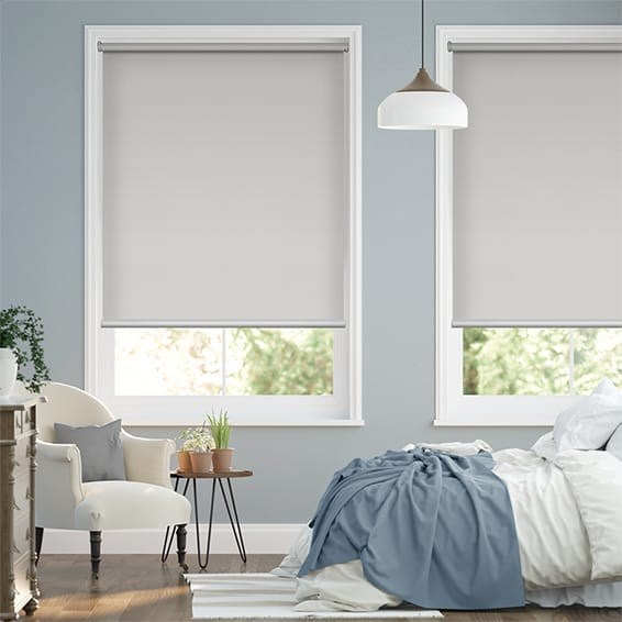 Express Twist2Fit Blockout Light Grey Roller Blind