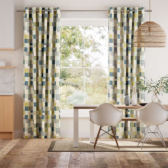 Echo Aqua Curtains