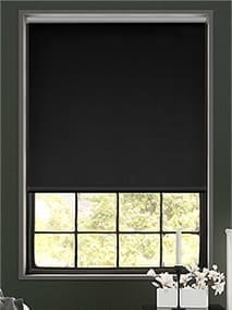 Twist2Fit Eclipse Blockout Black Roller Blind thumbnail image