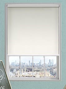 Eclipse Blockout Ice White Roller Blind thumbnail image